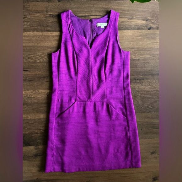Loft Purple Dress - Picture 1 of 7